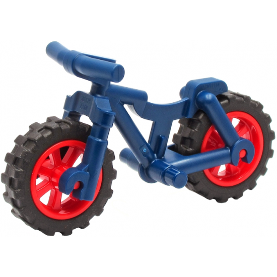 Riding Cycle Bicycle Heavy Mountain Bike with Red Wheels
