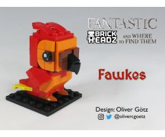 Fantastic BrickHeadz and Where to Find Them: Fawkes the Phoenix