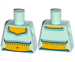 Torso Fringed Crop Top Pattern (Genie)