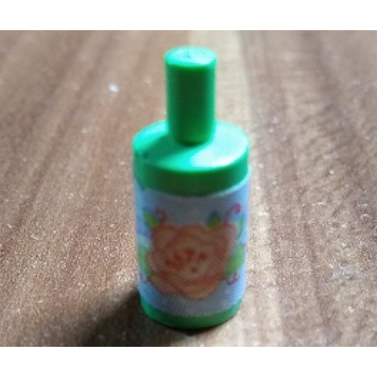 Scala Accessories Bottle Simple with Rose Pattern (Sticker) - Set 3242