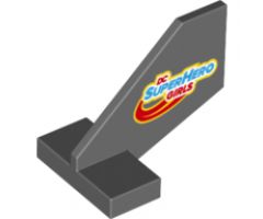 Tail Shuttle, Small with 'DC SUPER HERO GIRLS' Pattern