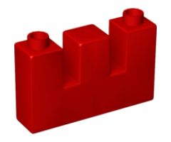 Duplo, Brick 1 X 4 X 2 with 2 Top Cutouts