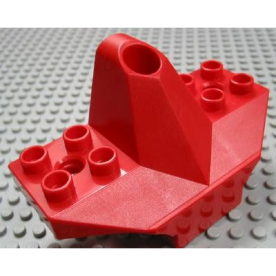 Duplo, Toolo Tail 4 x 3 with Cut Corners