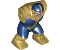 Body Giant, Thanos with Dark Blue Outfit and Lavender Face Pattern