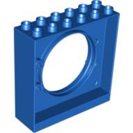 Duplo Ball Tube Exit with Round Doorway 2 x 6 x 5