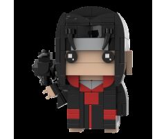 Uchiha Itachi Naruto Brickheadz MOC