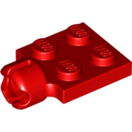 Plate, Modified 2 x 2 with Tow Ball Socket, Short, 4 Slots