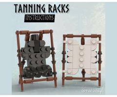 TANNING RACK - Lego Castle/viking moc