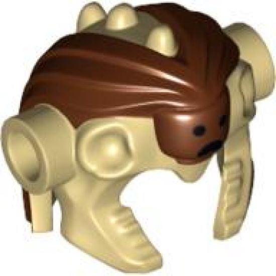 Minifigure, Headgear Headdress Mola Ram Pattern