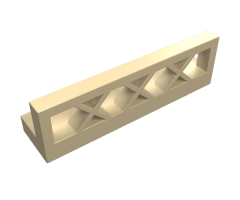 Fence 1 x 4 x 1