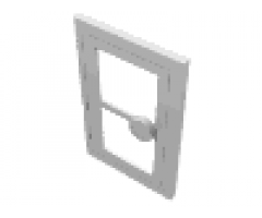 Door 1 x 3 x 4 with Glass