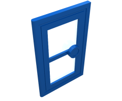 Door 1 x 3 x 4 with Glass