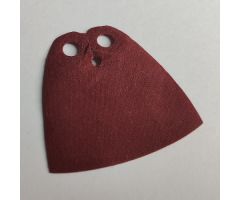 Minifigure, Body Wear Cape Cloth, Short - Shiny Spongy Stretchable Fabric - Height 3.7 cm