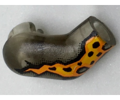 Arm, Right with Orange and Yellow Flame Pattern