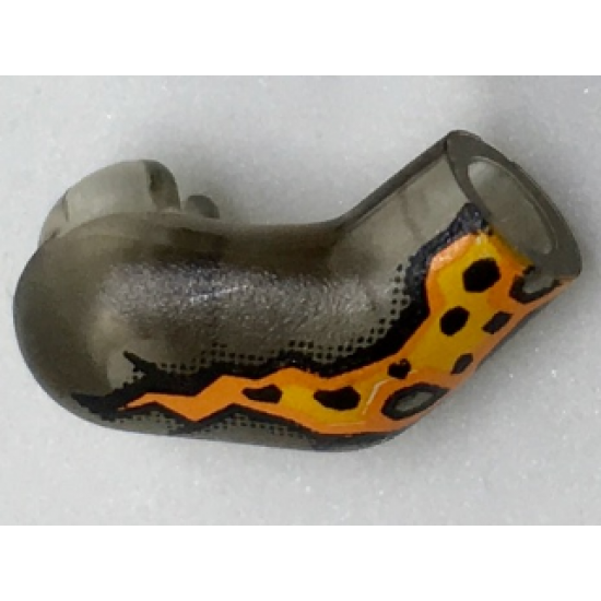 Arm, Right with Orange and Yellow Flame Pattern