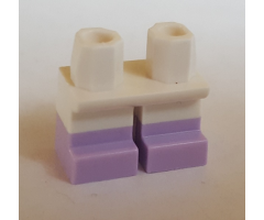 Legs Short with Lavender Feet and Half Leg Pattern