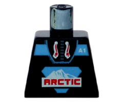 Torso Arctic Logo Large and 'A1' Pattern