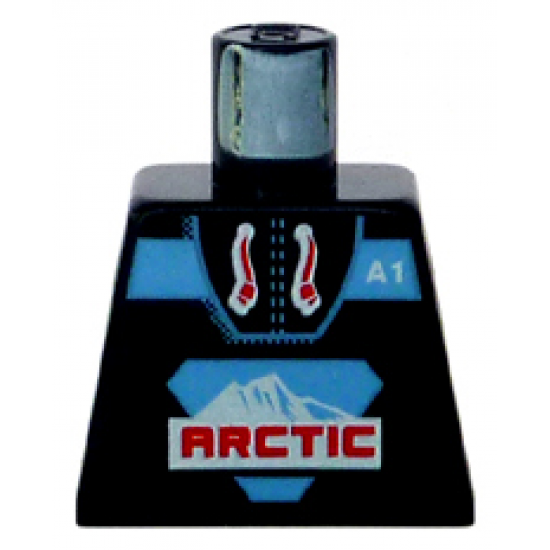 Torso Arctic Logo Large and 'A1' Pattern