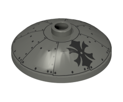 Dish 3 x 3 Inverted (Radar) with Orient China Hat Pattern