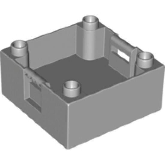 Duplo Container Box 4 x 4 with Studs on Corners