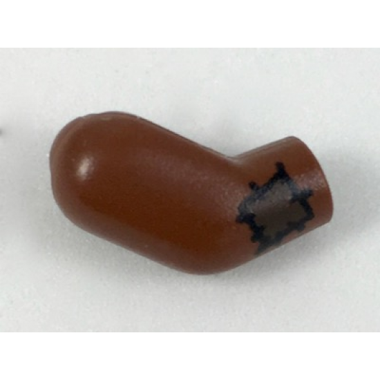 Arm, Right with Dark Brown Patch Pattern