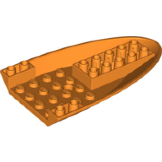 Aircraft Fuselage Forward Bottom Curved 6 x 10 with 3 Holes