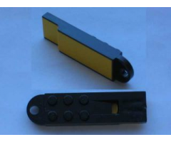Electric, Train 4.5V Whistle Thin with Yellow Base