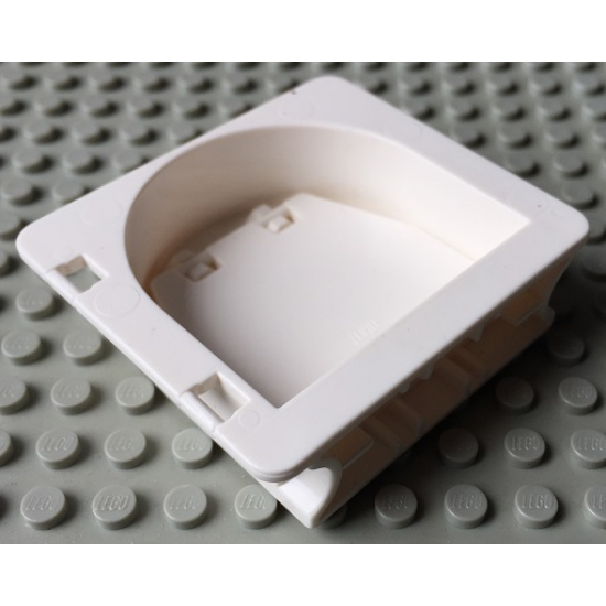 Duplo, Building Door / Window Pane Mailbox 1 x 4 x 3 Raised with Flap