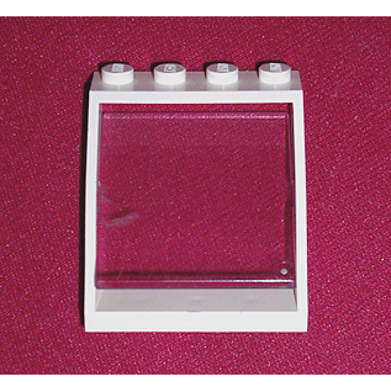 Window 4 x 4 x 3 Roof with Trans-Clear Glass