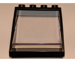 Window 4 x 4 x 3 Roof with Trans-Clear Glass