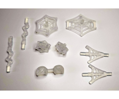 Minifigure, Weapon Pack Spider-Man Web Effects, 9 in Bag (Multipack)