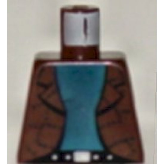 Torso Studios Patchwork Jacket with Blue T-shirt Pattern (Frankenstein)