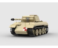 custom Panther tank --Panzerkampfwagen V ww2 German medium tank minifigure scale