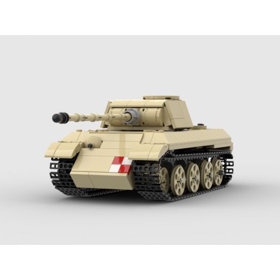 custom Panther tank --Panzerkampfwagen V ww2 German medium tank minifigure scale