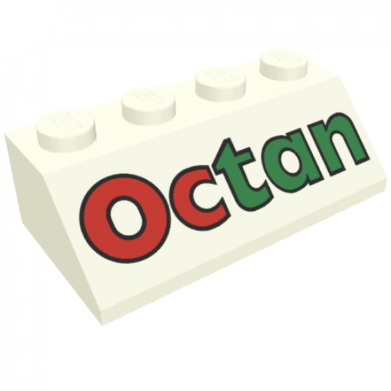 Slope 45 2 x 4 with Octan Pattern