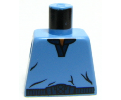 Torso SW V-Collar Shirt and Dark Blue Trim Pattern (Lando Calrissian)