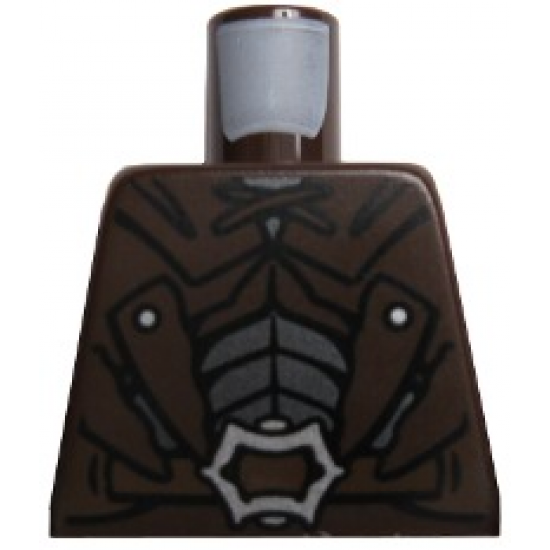 Torso LotR Leather Armor with Buckle Pattern (Uruk-hai)