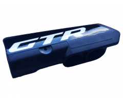Technic, Panel Fairing #22 Very Small Smooth, Side A with White 'GTR' Pattern (Sticker) - Set 42123