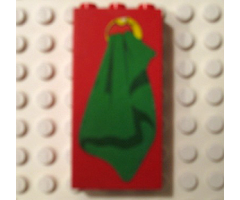 Brick 1 x 3 x 5 with Towel Pattern (Sticker) - Set 230-1
