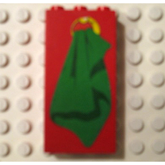 Brick 1 x 3 x 5 with Towel Pattern (Sticker) - Set 230-1