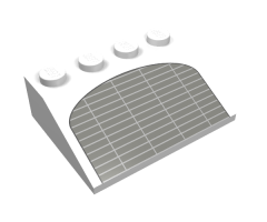 Slope 33 3 x 4 with Grille Pattern