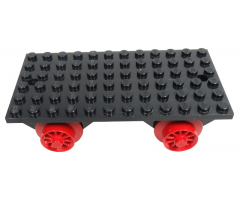 Train Base 6 x 12 with Wheels