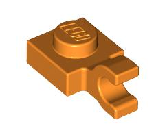 Plate, Modified 1 x 1 with U Clip (Horizontal Grip)