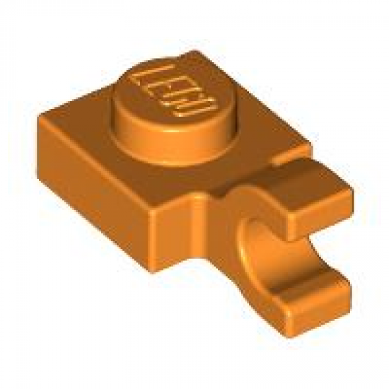 Plate, Modified 1 x 1 with U Clip (Horizontal Grip)