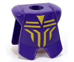 Minifigure, Body Wear Armor Breastplate with Leg Protection, Danju Geometric Pattern
