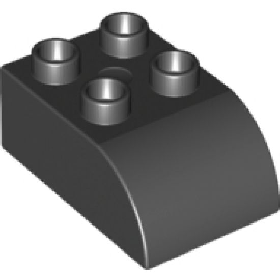 Duplo, Brick 2 x 3 with Curved Top