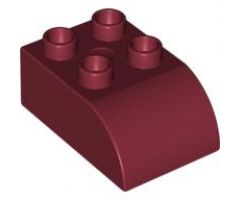 Duplo, Brick 2 x 3 with Curved Top