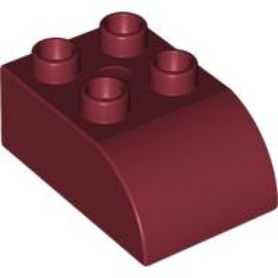 Duplo, Brick 2 x 3 with Curved Top