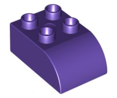 Duplo, Brick 2 x 3 with Curved Top