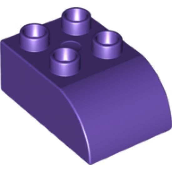 Duplo, Brick 2 x 3 with Curved Top